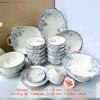 Bộ bát đĩa Diêp Hồng 30 món 10 bát 2 tô 4 đĩa tròn 1 đĩa soài 2 chấm 10 thìa 1 muỗng canh - Giá 139.000 VND 3