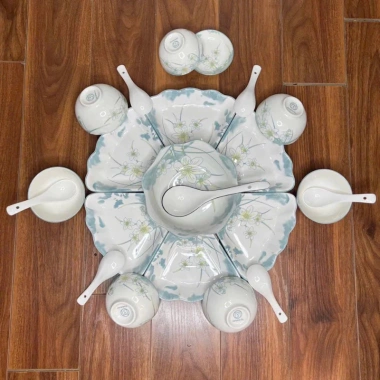 Bộ bát đĩa diệp Hồng gốm sứ cao cấp - Nhiều mẫu, giá ưu đãi 145.000₫ 10 Bộ bát đĩa diệp Hồng gốm sứ cao cấp - Nhiều mẫu, giá ưu đãi 145.000₫ 10