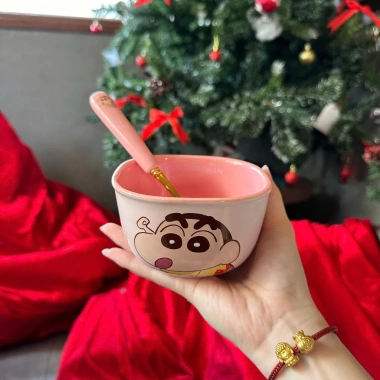 Bộ Bát Đĩa Gốm Sứ Decor Gomsudecor21 - Bát Cơm, Bát Chè, Chén Dễ Thương, Bát & Thìa - 39.900đ