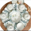 Bộ bát đĩa gốm sứ hoa mặt trời 45cm Thuỷ Tiên 7 và 13 chi tiết sang trọng giảm còn 269k 5