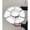 Bộ bát đĩa gốm sứ hoa mặt trời 45cm Thuỷ Tiên 7 và 13 chi tiết sang trọng giảm còn 269k 8