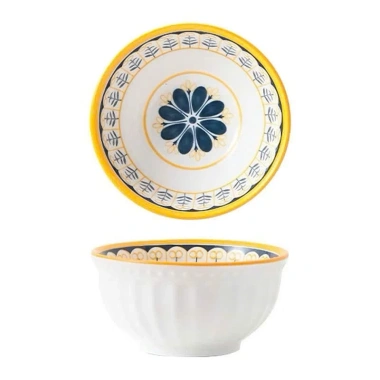 Bộ bát đĩa gốm sứ thổ cẩm độc đáo - Đa dạng mẫu mã, đẹp mắt, giảm giá 32.000₫ 10