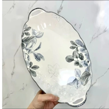 Bộ bát đĩa hoa bích diệp sang trọng, giá ưu đãi 384.230₫ - thiết kế tinh tế