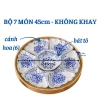 Bộ Bát Đĩa Hoa Cẩm Tú Cầu 45-55cm Thờ Cúng Gia Tiên Gốm Sứ Bát Tràng - Hoa Mặt Trời Cao Cấp, Giá 420.000 6