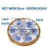 Bộ Bát Đĩa Hoa Cẩm Tú Cầu 45-55cm Thờ Cúng Gia Tiên Gốm Sứ Bát Tràng - Hoa Mặt Trời Cao Cấp, Giá 420.000 7