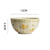 Bộ bát đĩa Hoa Mai Vàng men sáng mịn, chịu nhiệt, hàng loại 1 lẻ - giảm 30k 10