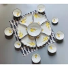 Bộ Bát Đĩa Hoa Mặt Trời 3 Size Vẽ Tay Gốm Sứ Cao Cấp Bát Tràng - Bày Mâm Cúng Gia Tiên Hoạ Tiết Mai Vàng 350.000đ 3