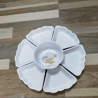 Bộ Bát Đĩa Hoa Mặt Trời 7 Món 51cm Đại - Thiết Kế Việt Nhật, Giá Giảm 39.5K