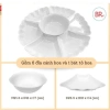 Bộ Bát Đĩa Hoa Mặt Trời 7 Món - 6 Đĩa Cánh Hoa + 1 Bát Tô, Giá ưu đãi 40.000đ, phù hợp lễ giỗ, Tết 2