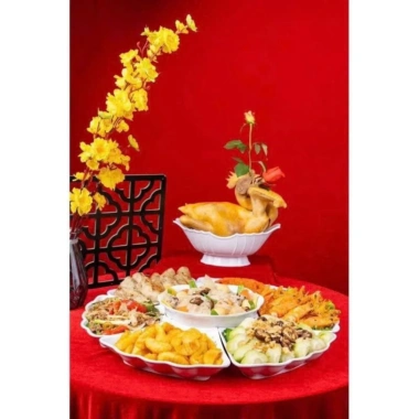 Bộ Bát Đĩa Hoa Mặt Trời 7 Món - 6 Đĩa Cánh Hoa + 1 Bát Tô, Giá ưu đãi 40.000đ, phù hợp lễ giỗ, Tết 4 Bộ Bát Đĩa Hoa Mặt Trời 7 Món - 6 Đĩa Cánh Hoa + 1 Bát Tô, Giá ưu đãi 40.000đ, phù hợp lễ giỗ, Tết 4