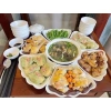 Bộ Bát Đĩa Hoa Mặt Trời 7 Món 6 Đĩa Cánh Hoa + Bát Tô, 19.000₫, Dùng cho lễ giỗ Tết 7