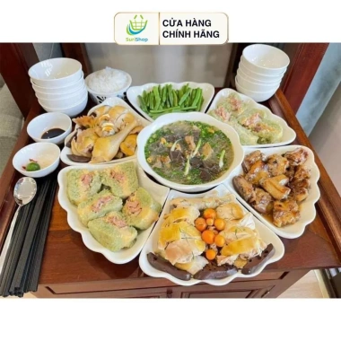 Bộ Bát Đĩa Hoa Mặt Trời 7 Món Cúng Gia Tiên - Giá Ưu Đãi 88.396₫ Suri Shops