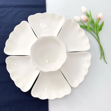 Bộ bát đĩa hoa mặt trời cao cấp nhựa Việt Nhật - Giá ưu đãi 35.000₫
