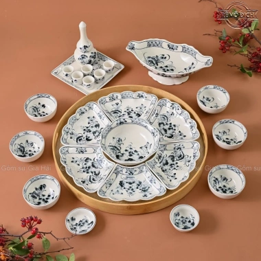 Bộ Bát Đĩa Hoa Mặt Trời Cúng Gia Tiên 45cm Sứ Bát Tràng Hoạ Tiết Giá 410.000 VND 3 Bộ Bát Đĩa Hoa Mặt Trời Cúng Gia Tiên 45cm Sứ Bát Tràng Hoạ Tiết Giá 410.000 VND 3