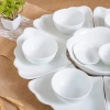 Bộ bát đĩa hoa mặt trời cúng gia tiên, bát gà trắng gốm sứ, bát tràng 420k 4