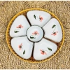 Bộ bát đĩa hoa mặt trời cúng gia tiên - Gốm sứ cao cấp, giảm giá 20% chỉ 450.000₫ 9