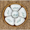 Bộ bát đĩa hoa mặt trời cúng gia tiên - Gốm sứ cao cấp, giảm giá 20% chỉ 450.000₫ 10