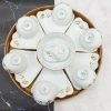 Bộ Bát Đĩa Hoa Mặt Trời Cúng Gia Tiên Sen Vàng Kim Vẽ Tay - Sứ Bát Tràng Cao Cấp, Tô Canh, Bát Cơm - Giá ưu đãi 360.000₫ 4