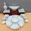 Bộ Bát Đĩa Hoa Mặt Trời Cúng Gia Tiên Sen Vàng Kim Vẽ Tay - Sứ Bát Tràng Cao Cấp, Tô Canh, Bát Cơm - Giá ưu đãi 360.000₫ 6