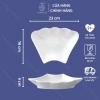 Bộ bát đĩa hoa mặt trời giá rẻ - Set đẹp thắp hương thờ cúng gia tiên Chàng Sứ 197.400đ 8