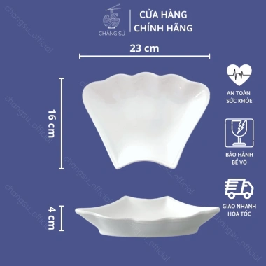 Bộ bát đĩa hoa mặt trời giá rẻ - Set đẹp thắp hương thờ cúng gia tiên Chàng Sứ 197.400đ 8