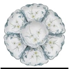 Bộ bát đĩa hoa mặt trời gốm sứ cao cấp size 45cm - hoa văn sen, phù hợp cúng gia tiên, giảm giá 169k 4