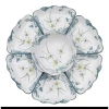Bộ bát đĩa hoa mặt trời gốm sứ cao cấp size 45cm - hoa văn sen, phù hợp cúng gia tiên, giảm giá 169k 7