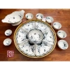Bộ Bát Đĩa Hoa Mặt Trời, Khay Gỗ, Đồ Thờ Cúng Gốm Sứ Cao Cấp, Bát Tráng Giá 450.000 VND 8