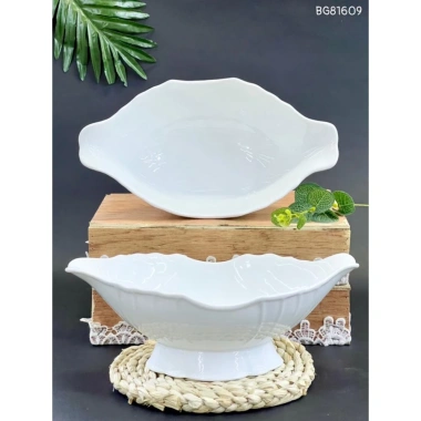 Bộ bát đĩa Hoa Mặt Trời men trắng sứ Bát Tràng Mâm cúng Tết, mồng 1, ngày rằm, giảm giá 18% 10