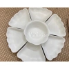 Bộ bát đĩa hoa mặt trời Minh Châu 55cm - Sứ loại 1 men trắng, giá ưu đãi