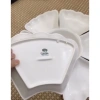 Bộ bát đĩa hoa mặt trời Minh Châu 55cm - Sứ loại 1 men trắng, giá ưu đãi 9