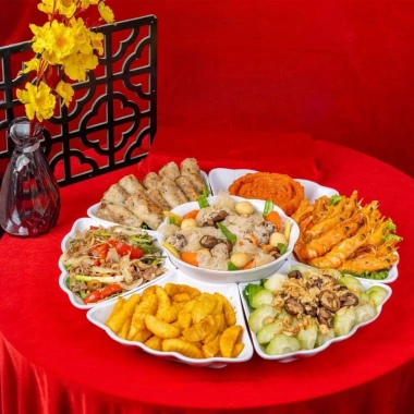 Bộ Bát Đĩa Hoa Mặt Trời Nhựa 7 Chi Tiết - Trang Trí Bày Mâm Cơm, Thắp Hương Thờ Cúng Gia Tiên, Giá Ưu Đãi 36.000đ