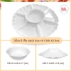 Bộ bát đĩa hoa mặt trời trắng nhựa Việt Nhật - Ăn uống, thờ cúng gia tiên Hằng Đồng Nát 6.836 5