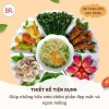 Bộ bát đĩa hoa mặt trời trắng nhựa Việt Nhật - Ăn uống, thờ cúng gia tiên Hằng Đồng Nát 6.836 6