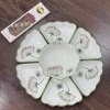 Bộ bát đĩa Hoa Mặt Trời Trúc Chuồn 45cm - Cao cấp, sang trọng, phù hợp cúng gia tiên - Giá 335k 10