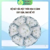 Bộ bát đĩa mặt trời HOA 6 CÁNH Minh Châu 7 món đẹp dày dặn thắp hương thờ cúng