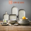 Bộ Bát Đĩa Men Tiêu Cổ GOSU Tráng Men Cao Cấp Phong Cách Cổ Điển Giá Ưu Đãi 799.000đ