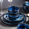 Bộ bát đĩa men xanh lam cao cấp - Decor nhà bếp, chỉ 40.000₫ (giá gốc 50.400) 3