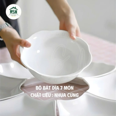 Bộ Bát Đĩa Nhựa 7 Món Hoa Mặt Trời – Bày Mâm Cơm, Thắp Hương Cúng, Giá 50.000₫ 6 Bộ Bát Đĩa Nhựa 7 Món Hoa Mặt Trời – Bày Mâm Cơm, Thắp Hương Cúng, Giá 50.000₫ 6
