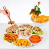 Bộ bát đĩa nhựa hoa mặt trời 6.836, bát thuyền 8.615 - Đựng gà, bày cơm cúng, 47.200₫ 7