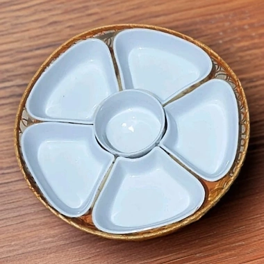 Bộ bát đĩa nhựa phíp 5 cánh hoa mai trắng bóng, siêu bền nhẹ, giá chỉ 35.000 VND 7 Bộ bát đĩa nhựa phíp 5 cánh hoa mai trắng bóng, siêu bền nhẹ, giá chỉ 35.000 VND 7