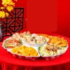 Bộ Bát Đĩa Nhựa Việt Nhật 7 Món Hình Hoa Mặt Trời - Đĩa Cúng Gia Tiên, Bày Mâm Cỗ Đẹp Giá Ưu Đãi 75.000 VND 3