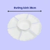 Bộ Bát Đĩa Nhựa Việt Nhật 7 Món Hình Hoa Mặt Trời - Đĩa Cúng Gia Tiên, Bày Mâm Cỗ Đẹp Giá Ưu Đãi 75.000 VND 10