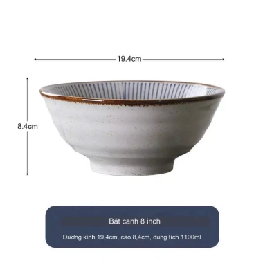 Bộ bát đĩa sọc xanh phong cách Nhật Bản - Decor sang trọng, giá chỉ 29.000₫ 10 Bộ bát đĩa sọc xanh phong cách Nhật Bản - Decor sang trọng, giá chỉ 29.000₫ 10