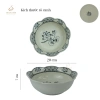 Bộ bát đĩa sứ Bát Tràng hoa mặt trời 45cm - Hoa sen tràm sang trọng, giá ưu đãi 260k 4