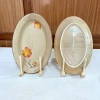 Bộ Bát Đĩa Sứ Cao Cấp Bát Tràng Hoạ Tiết Hoàng Thổ – Lá Phong, Gia Đình, Quà Tặng 650k 4