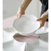Bộ Bát Đĩa Sứ Trắng Hoa Mặt Trời - Set Cúng Gia Tiên Sứ Minh Châu Giá ưu đãi 4
