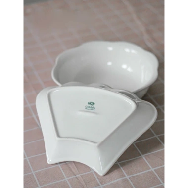 Bộ Bát Đĩa Sứ Trắng Hoa Mặt Trời - Set Cúng Gia Tiên Sứ Minh Châu Giá ưu đãi