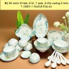 Bộ Bát Đĩa Thủy Tiên 20 Món Bát Tràng Men Sáng Bóng - Hàng Loại 1, Giá Rẻ, Đẹp 4
