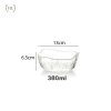 Bộ Bát Đĩa Thủy Tinh Vân Sần Viền Vàng Sang Trọng - Đựng Hoa Quả Home Luxury 90k 10